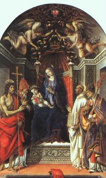 菲利皮諾 利比 Signoria Altarpiece (Pala degli Otto)
